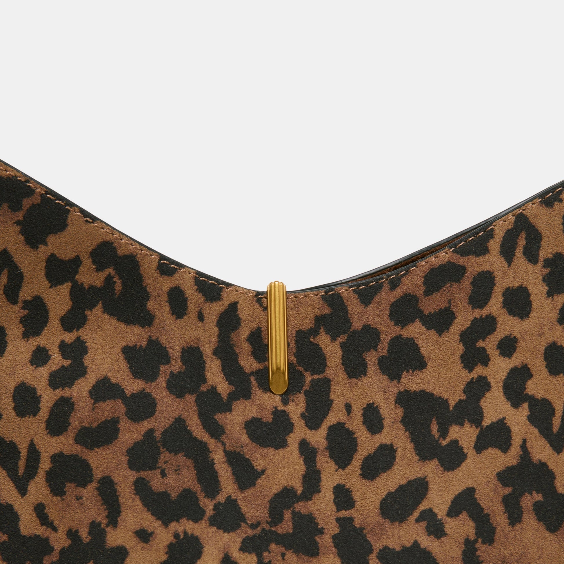 Bree Leopard Suede Shoulder Bag Dolce Vita