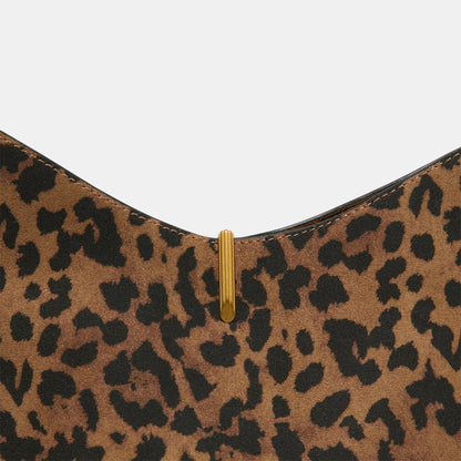 Bree Leopard Suede Shoulder Bag Dolce Vita