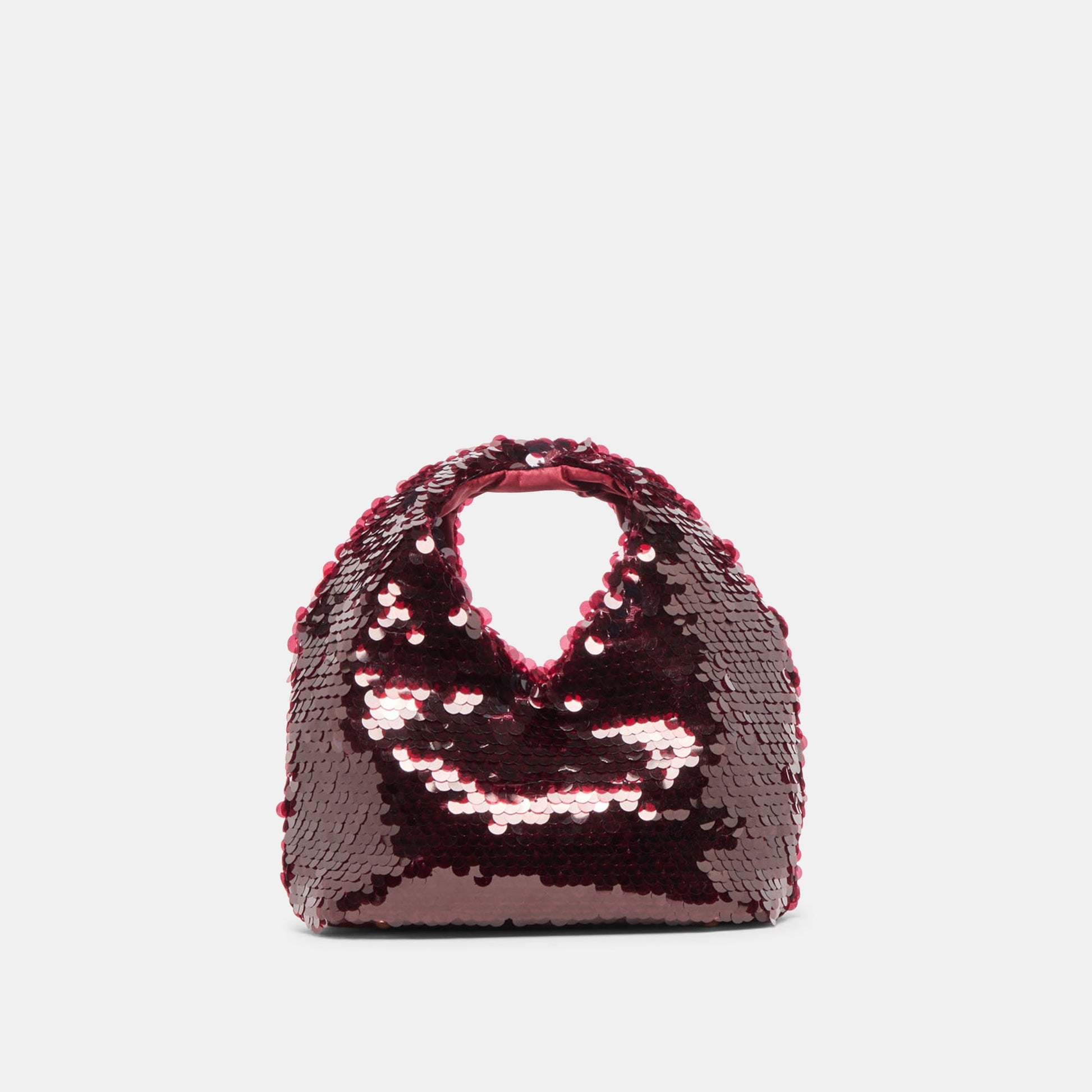 Dahlia Sequin Burgundy Sequin Handbag Dolce Vita