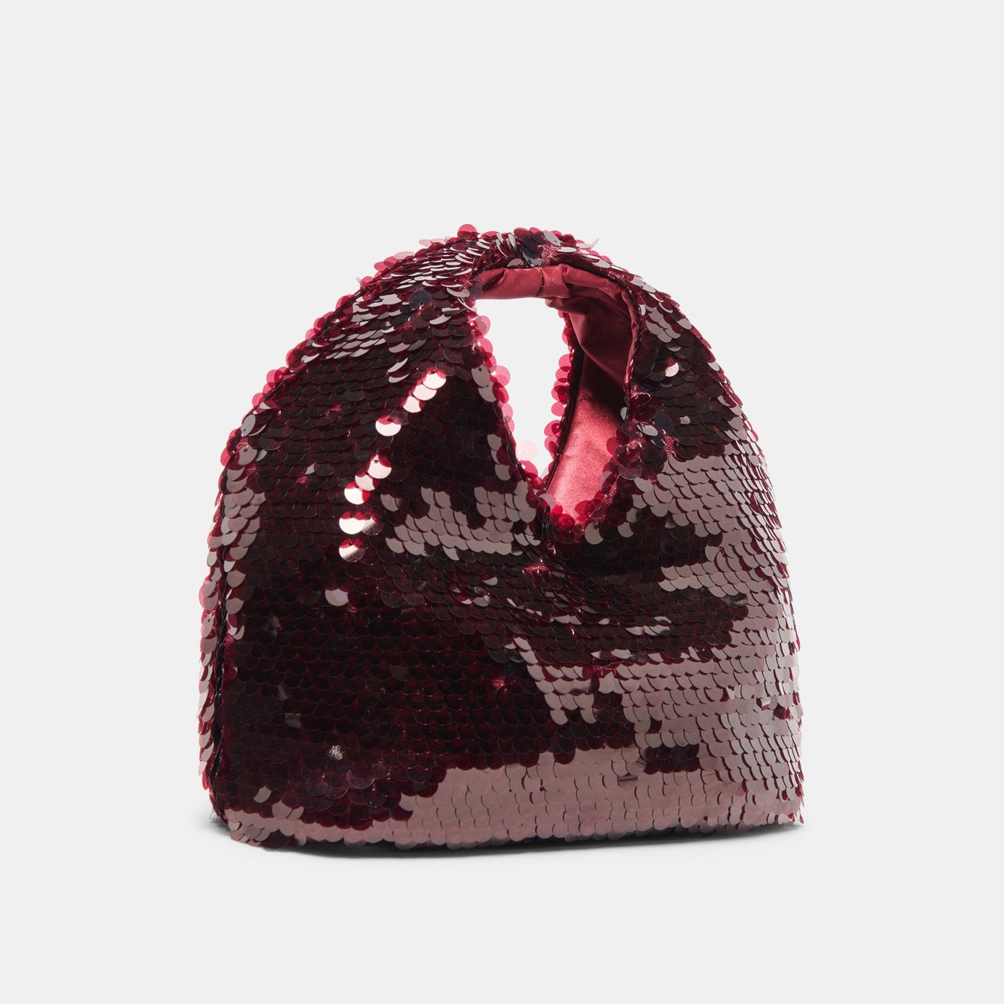 Dahlia Sequin Burgundy Sequin Handbag Dolce Vita