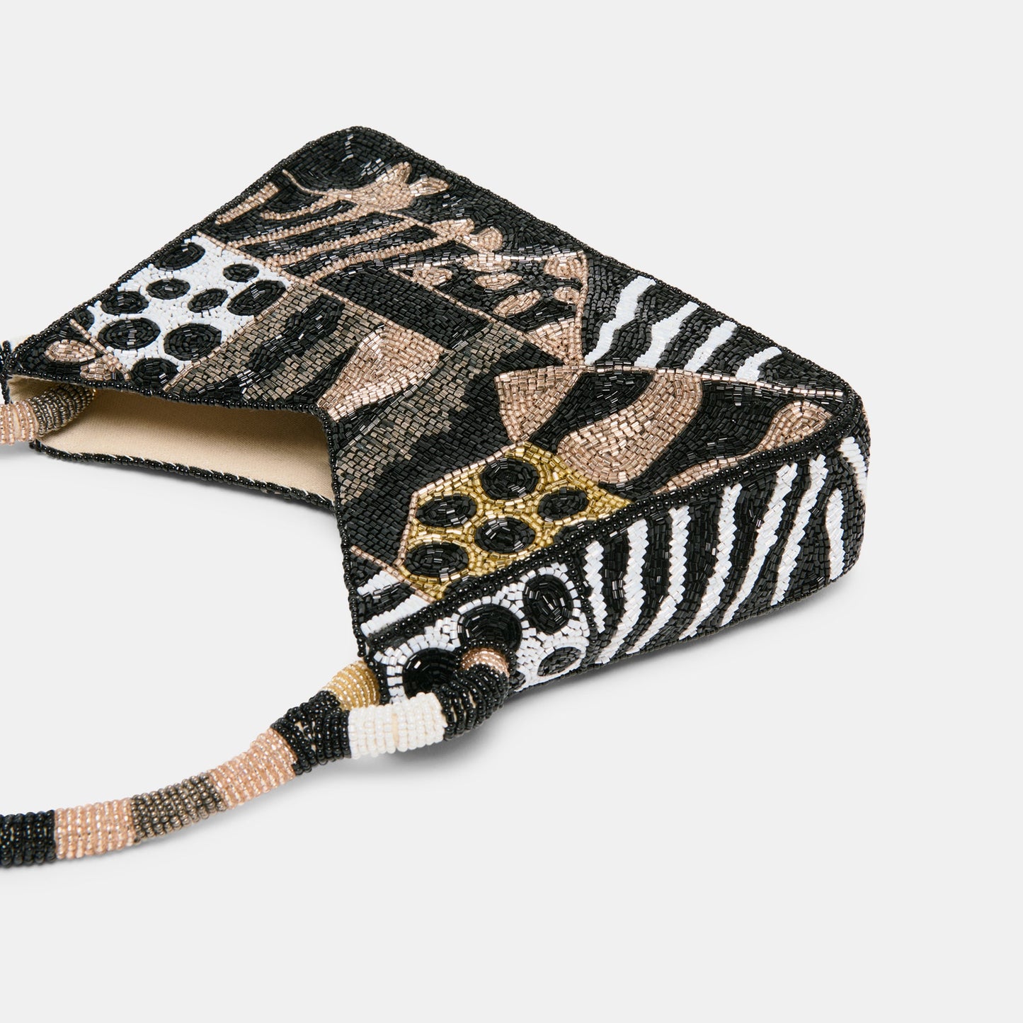 Amelia Dark Multi Beaded Shoulder Bag Dolce Vita