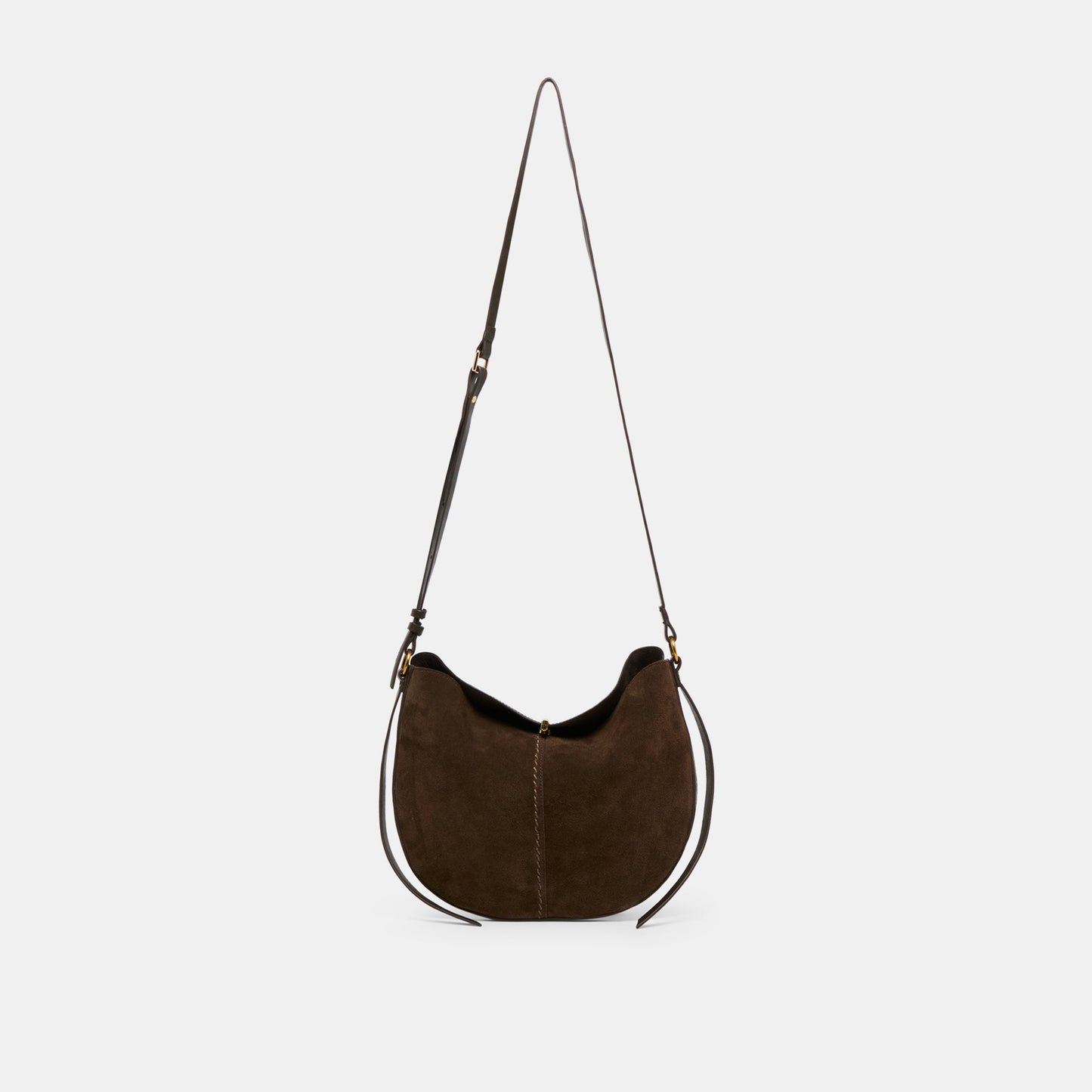 Bennett Espresso Suede Crossbody Dolce Vita