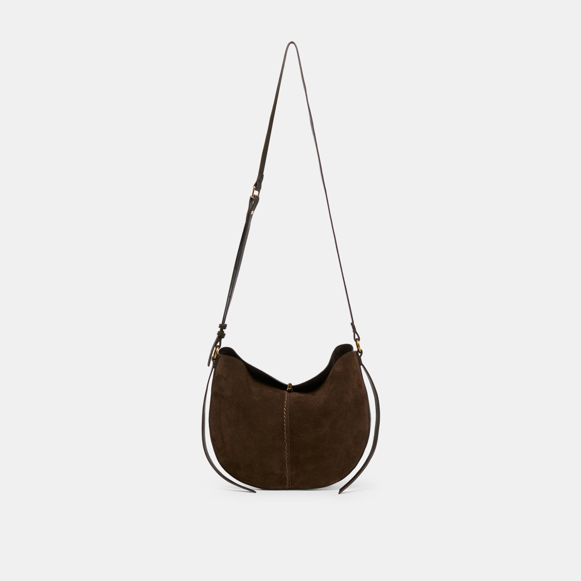 Bennett Espresso Suede Crossbody Dolce Vita