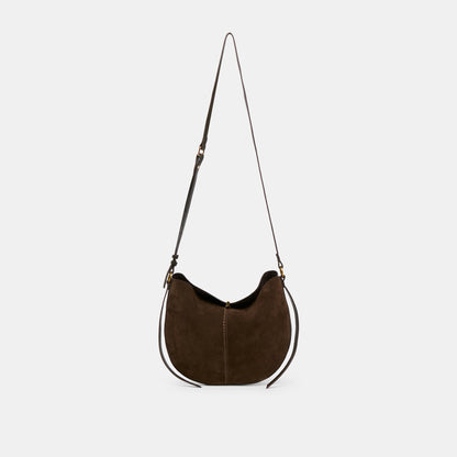 Bennett Espresso Suede Crossbody Dolce Vita