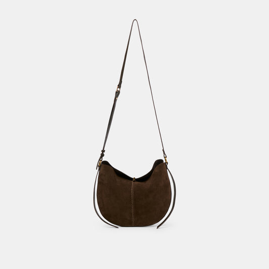 Bennett Espresso Suede Crossbody Dolce Vita