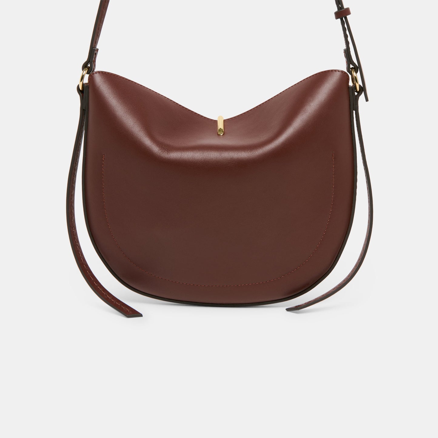 Burano Brown Leather Crossbody Dolce Vita