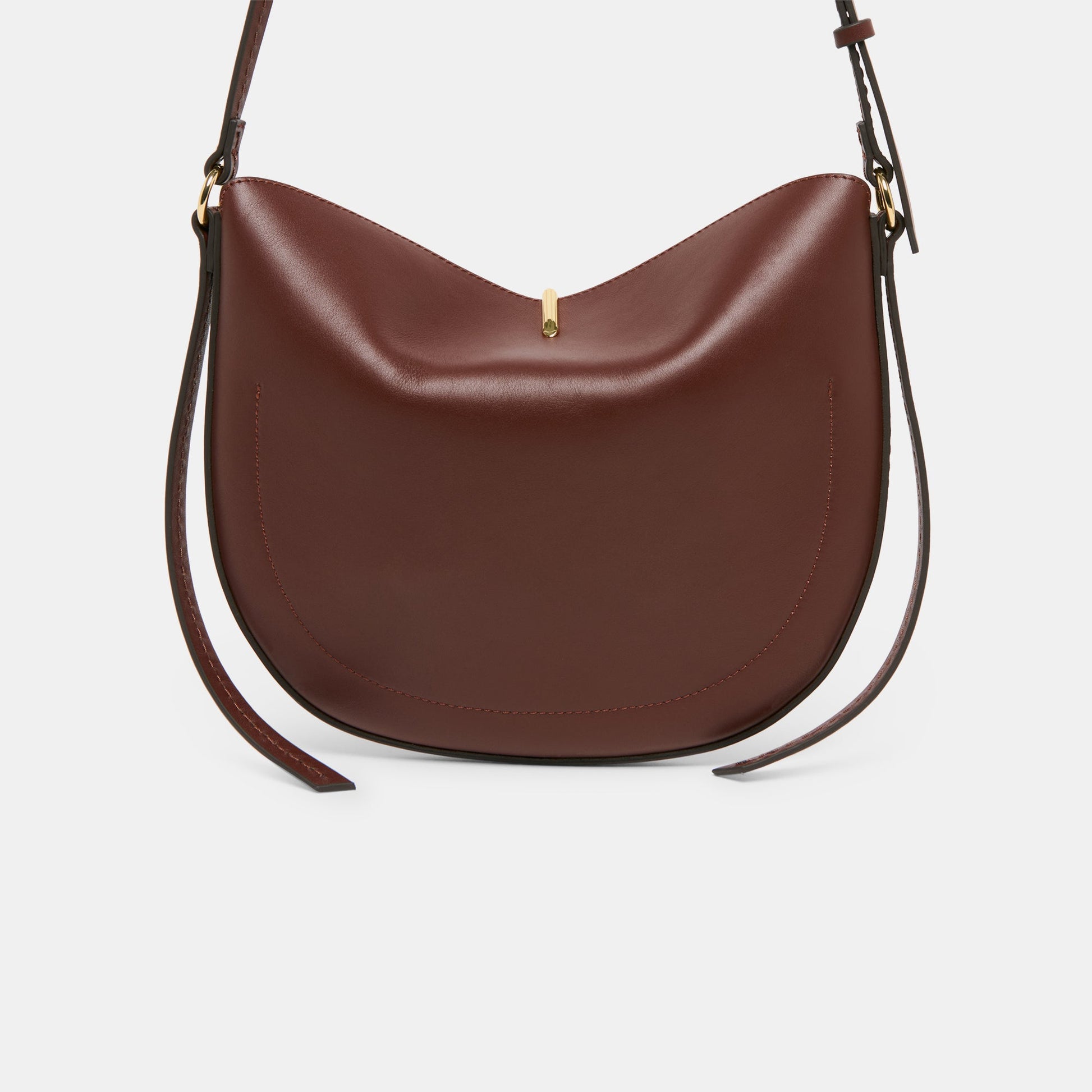 Burano Brown Leather Crossbody Dolce Vita