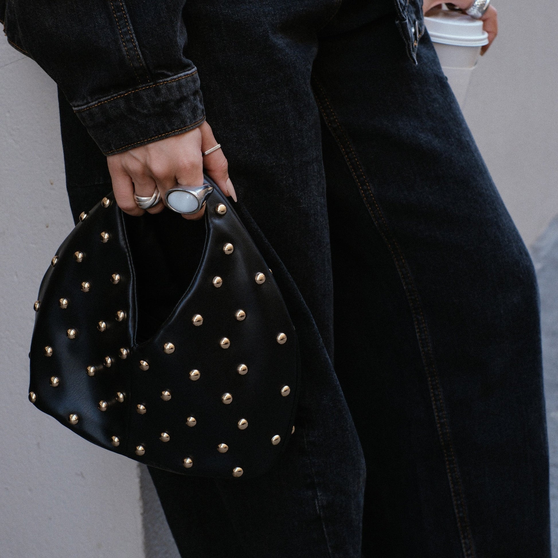 Dahlia Black Stella Handbag Dolce Vita