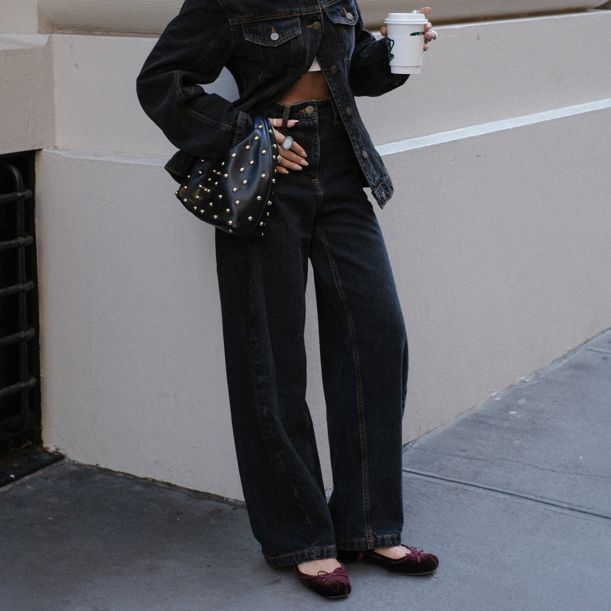 Dahlia Black Stella Handbag Dolce Vita