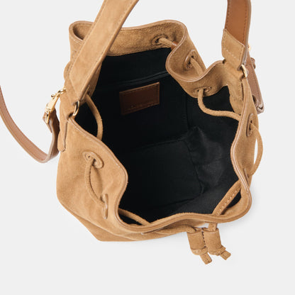 Amaru Brown Suede Crossbody Dolce Vita
