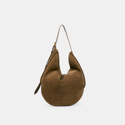 Oakley Olive Suede Tote Dolce Vita