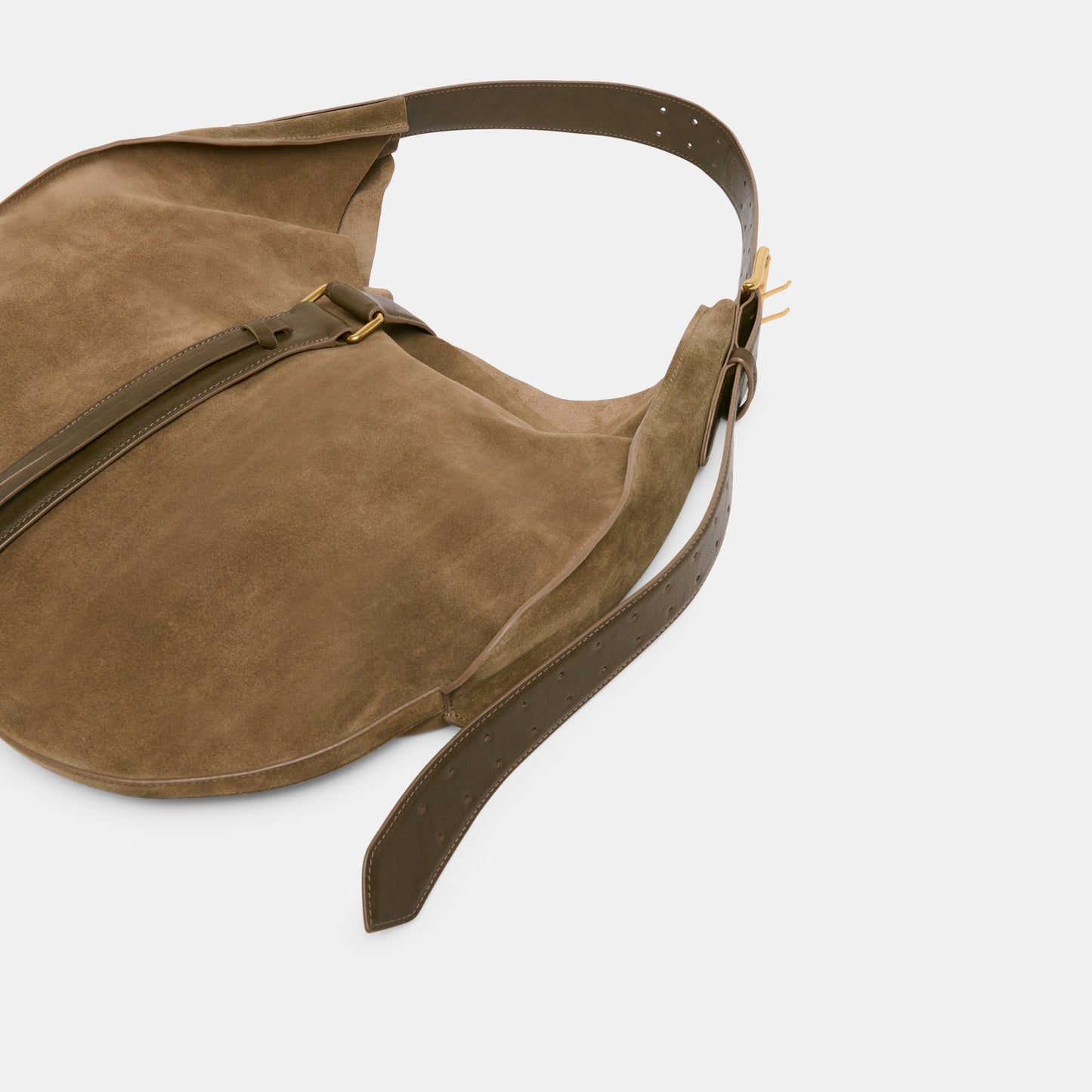 Oakley Olive Suede Tote Dolce Vita