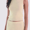Savaii Cocoa Calf Hair Shoulder Bag Dolce Vita