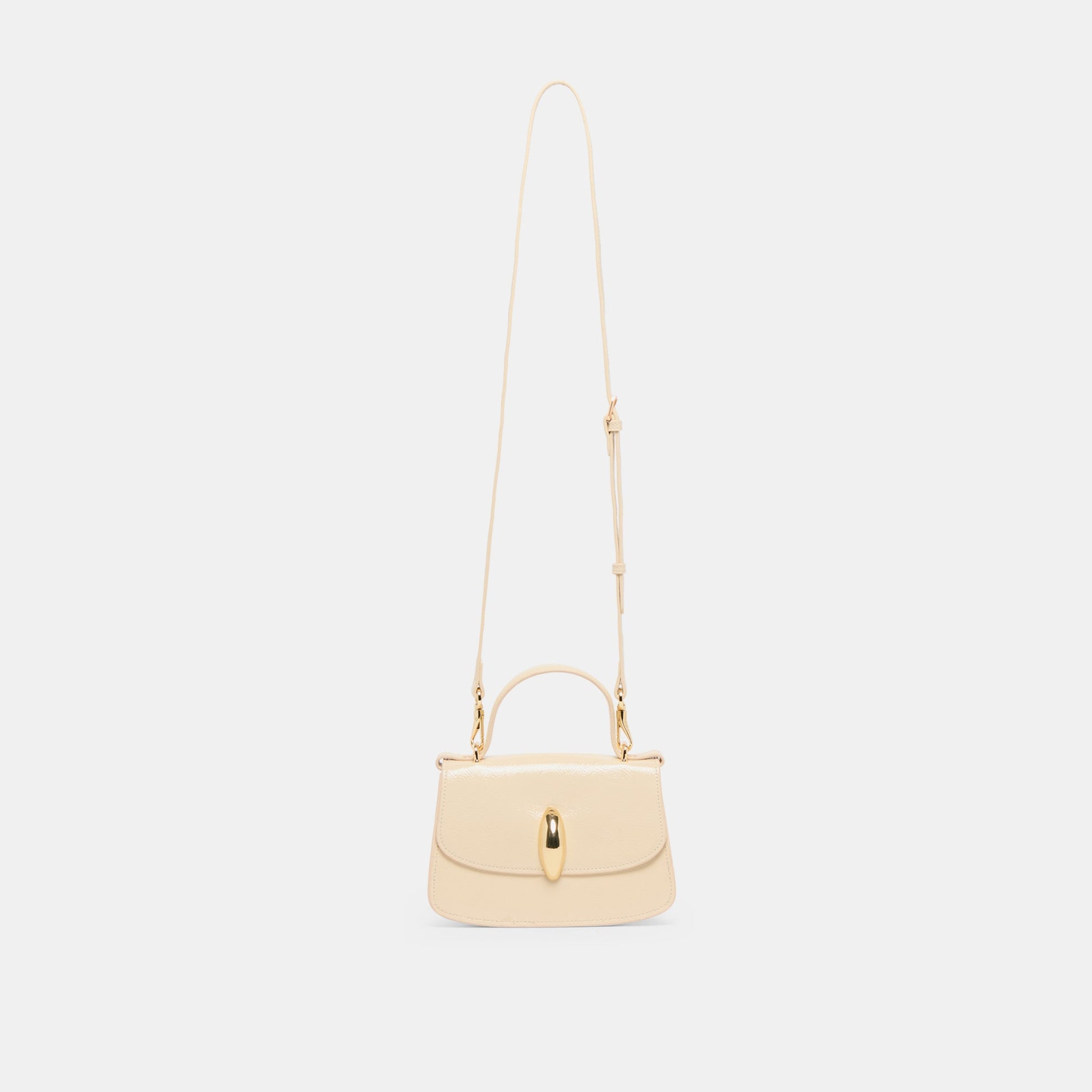 Lucia Creme Crackled Stella Crossbody Dolce Vita