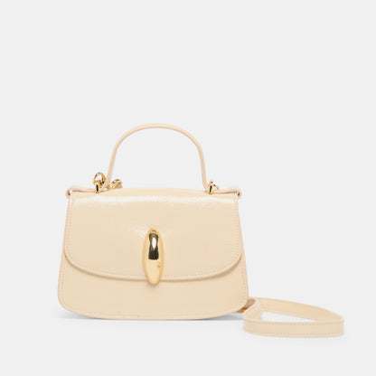 Lucia Creme Crackled Stella Crossbody Dolce Vita