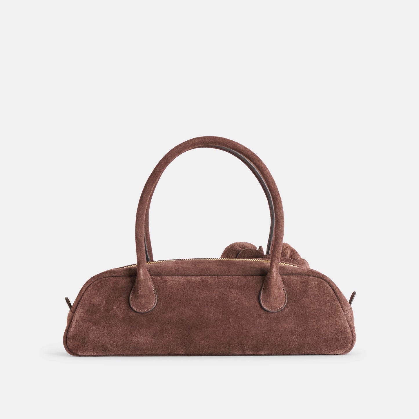 Boracay Chocolate Suede Shoulder Bag Dolce Vita