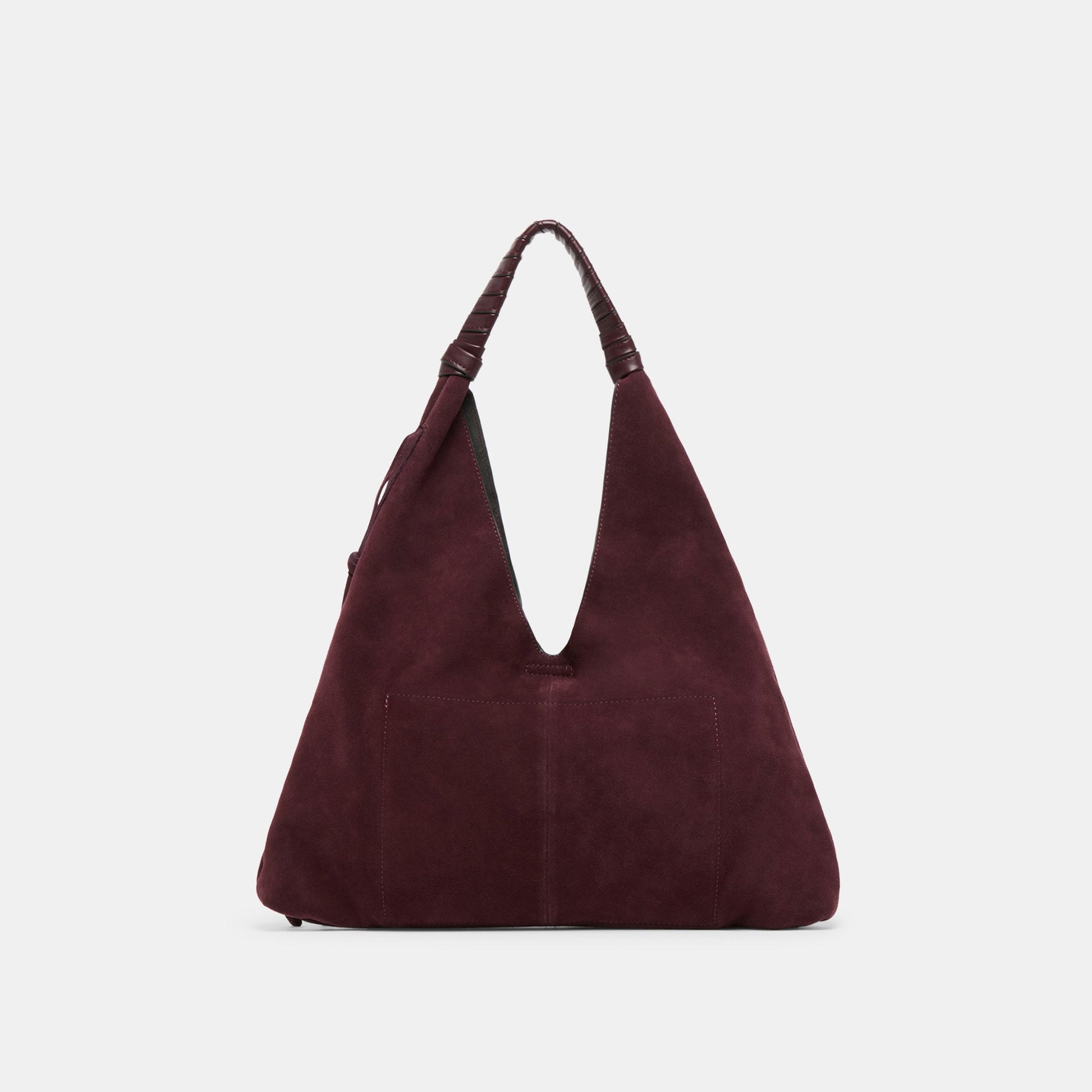Merrick Burgundy Suede Tote Dolce Vita