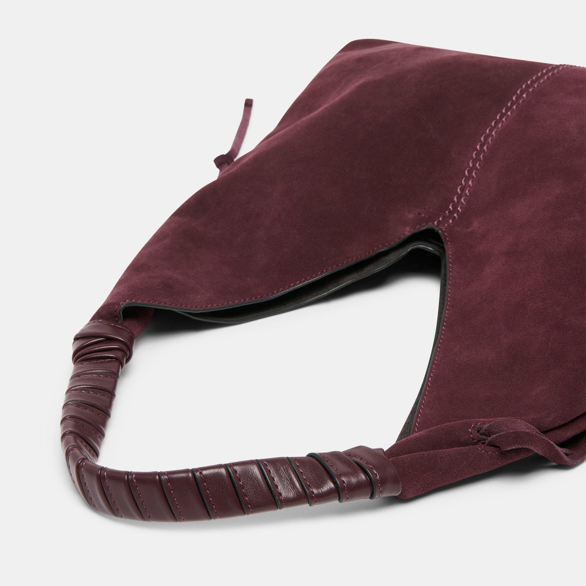Merrick Burgundy Suede Tote Dolce Vita