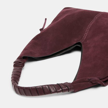 Merrick Burgundy Suede Tote Dolce Vita