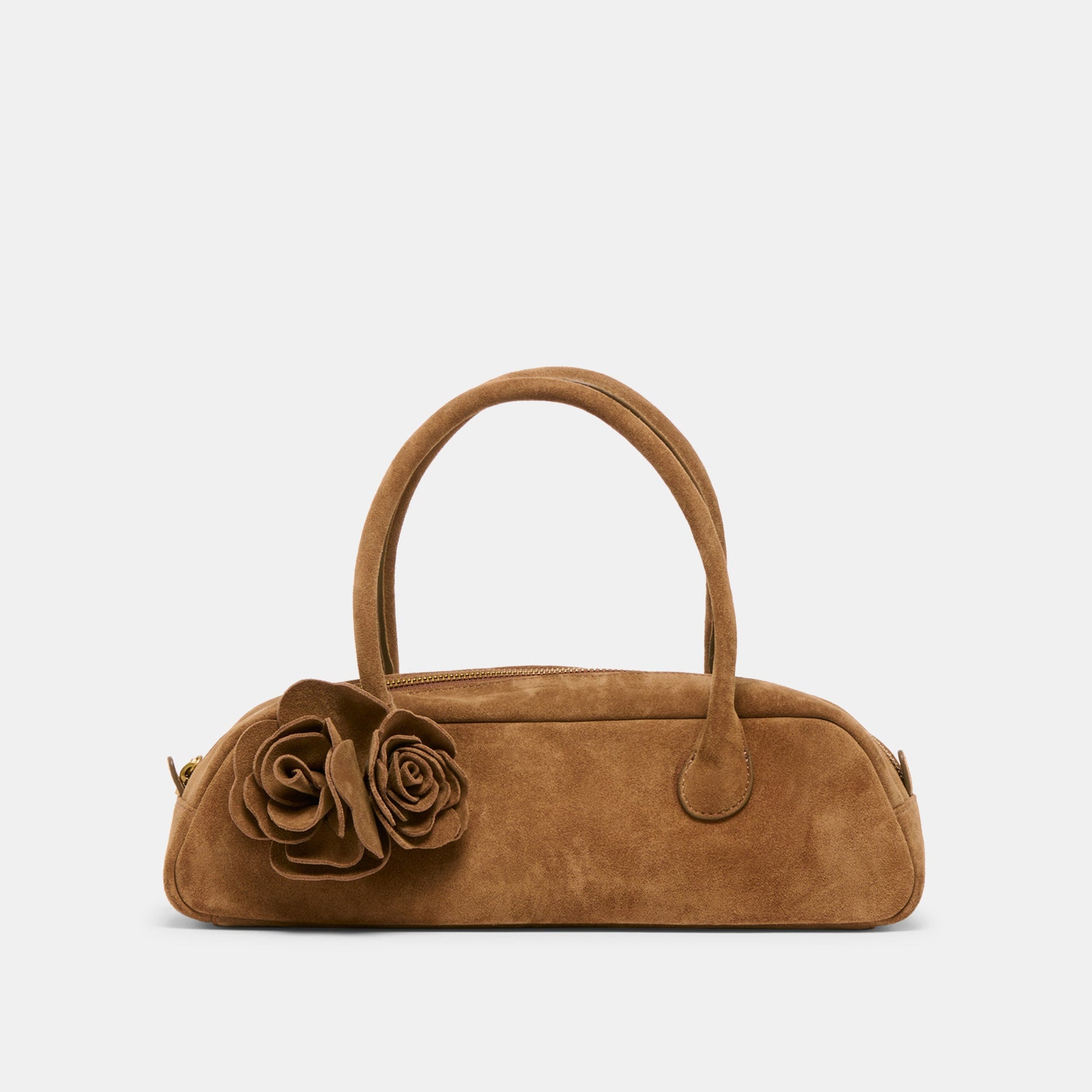 Boracay Brown Suede Shoulder Bag Dolce Vita