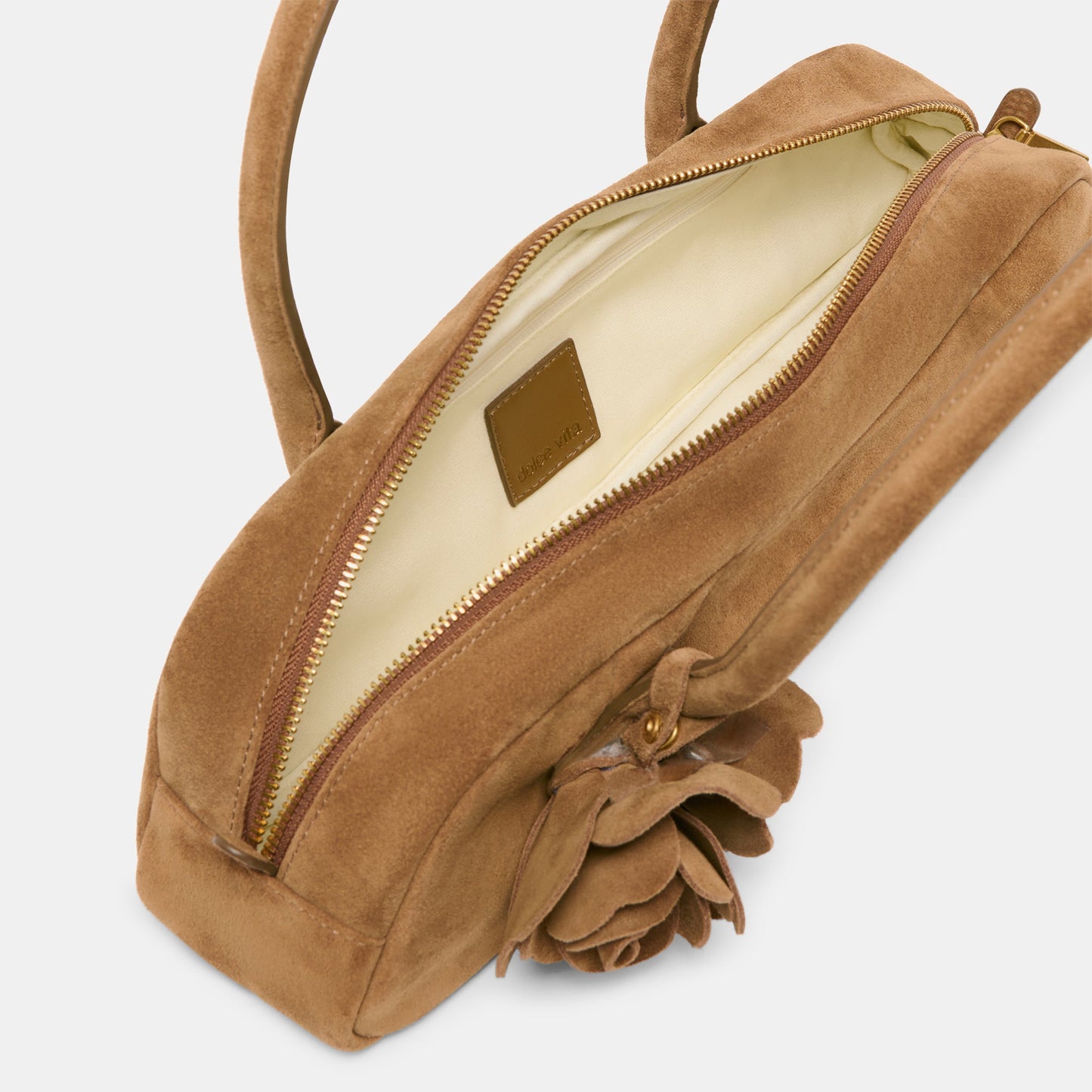 Boracay Brown Suede Shoulder Bag Dolce Vita