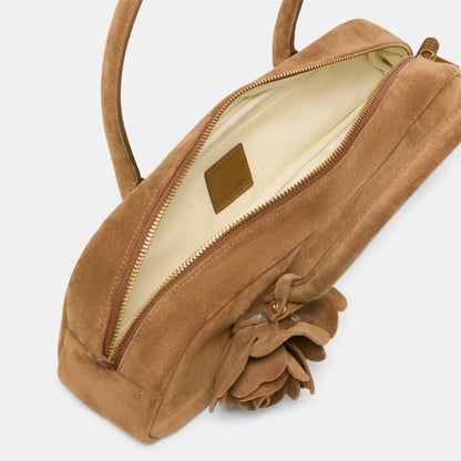 Boracay Brown Suede Shoulder Bag Dolce Vita