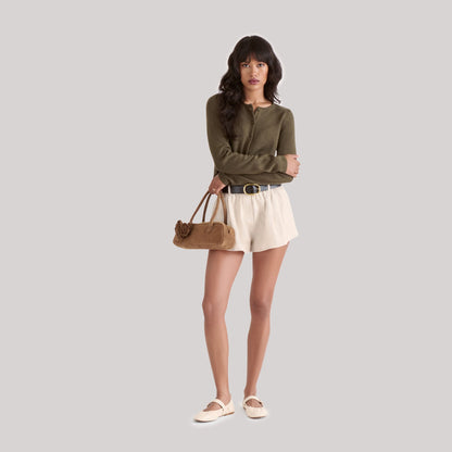 Boracay Brown Suede Shoulder Bag Dolce Vita