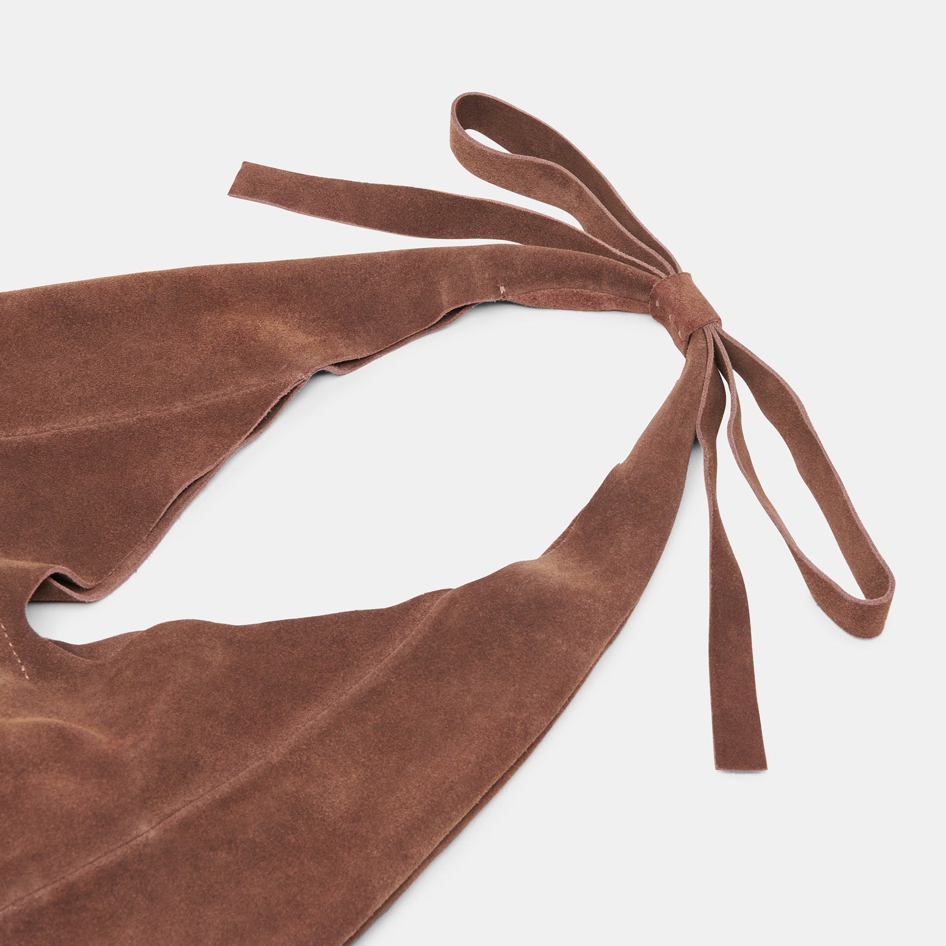Marie Chocolate Suede Tote Dolce Vita