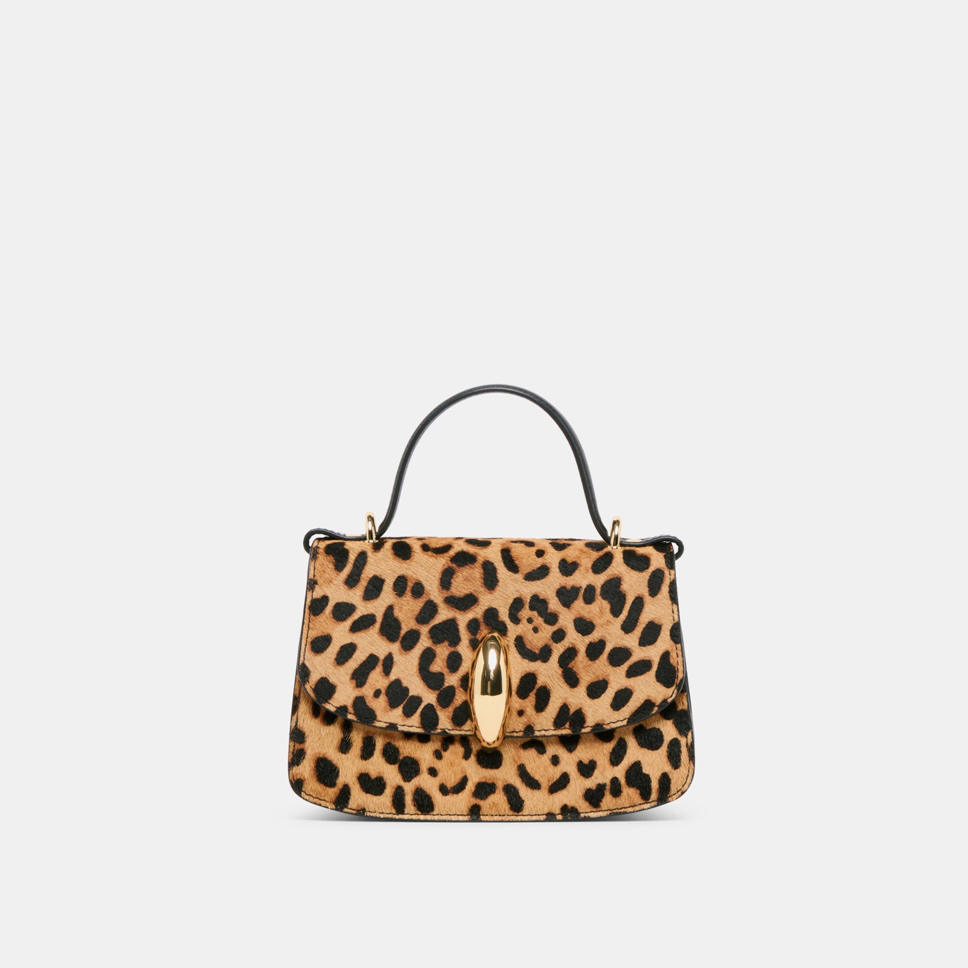 Lucia Leopard Calf Hair Crossbody Dolce Vita