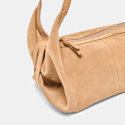 Billy Camel Suede Shoulder Bag Dolce Vita