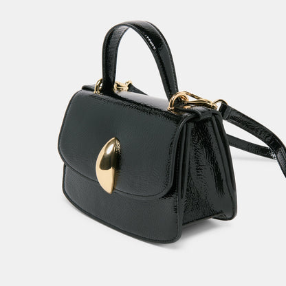 Lucia Black Crackled Stella Crossbody Dolce Vita