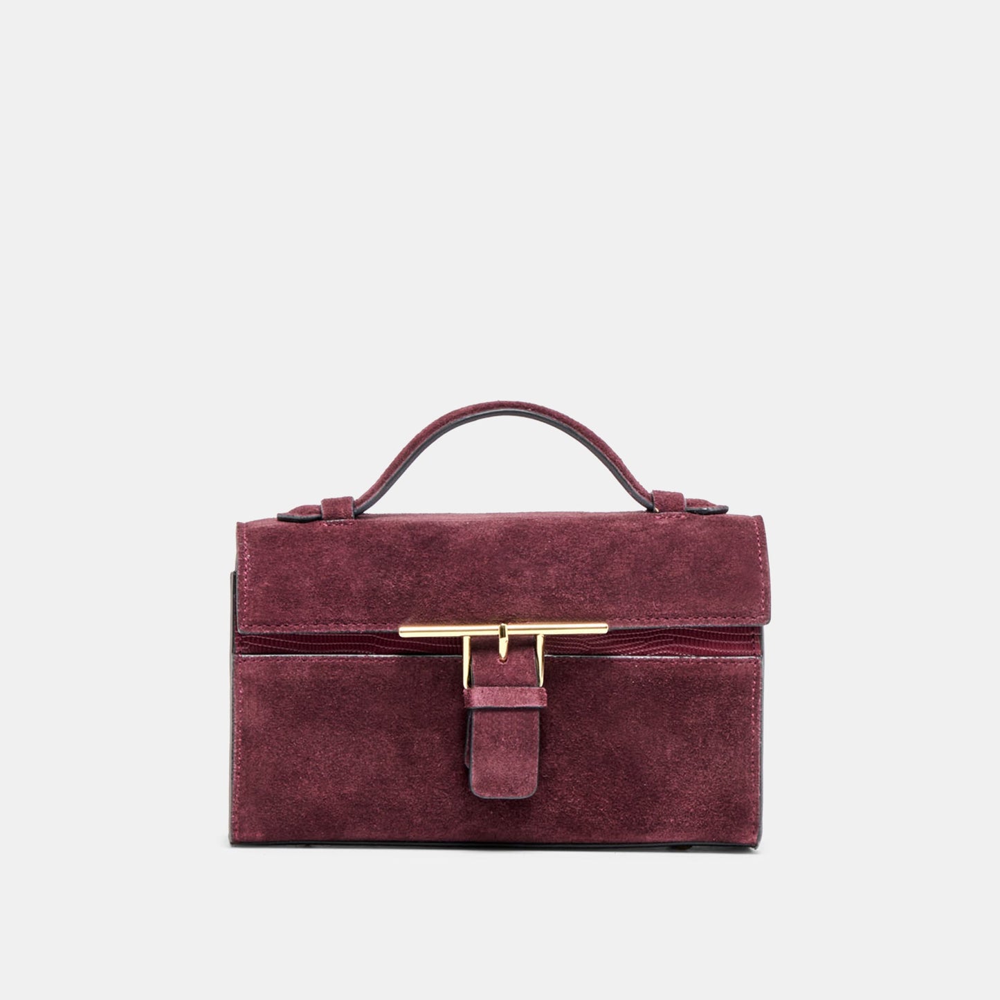 Zannone Burgundy Suede Crossbody Dolce Vita