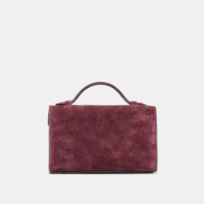 Zannone Burgundy Suede Crossbody Dolce Vita