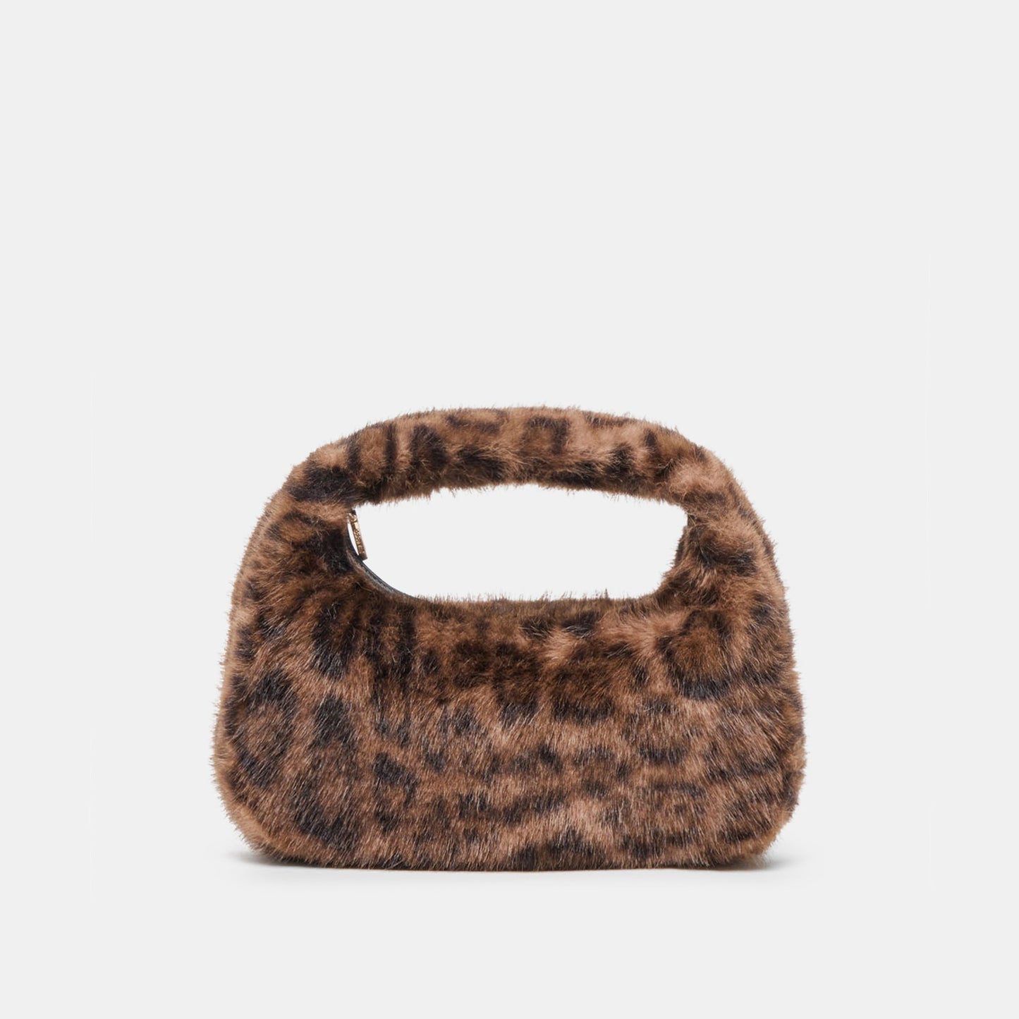 Frankie Leopard Plush Handbag Dolce Vita