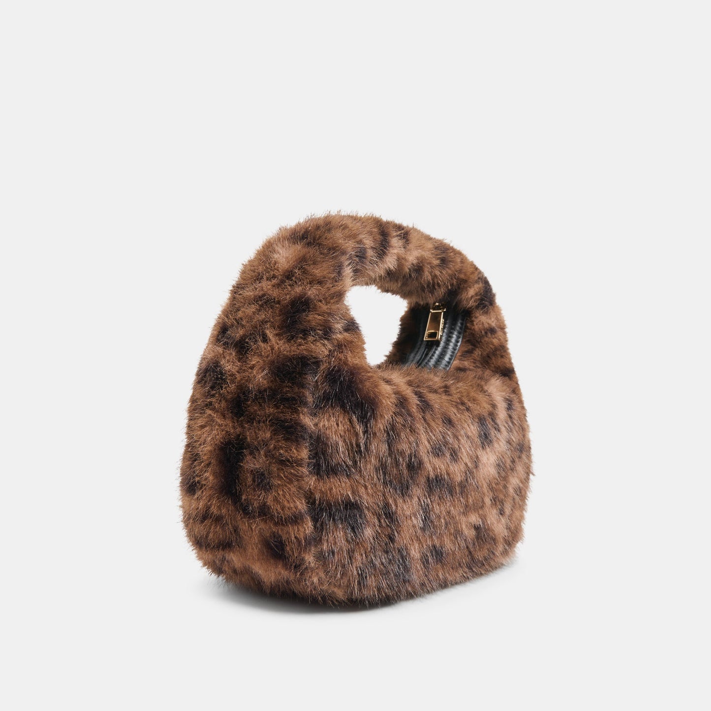 Frankie Leopard Plush Handbag Dolce Vita