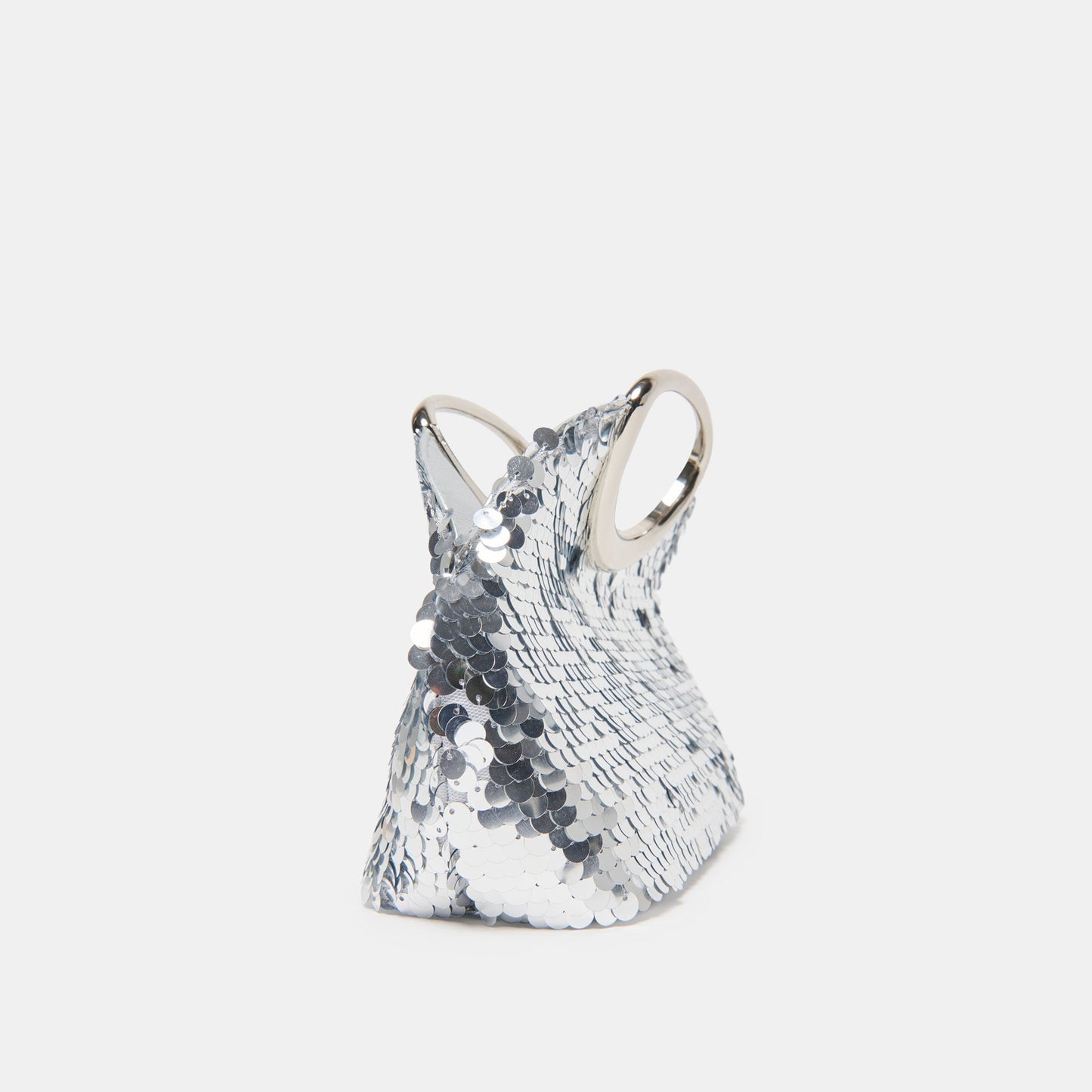 Alina Silver Sequin Handbag Dolce Vita