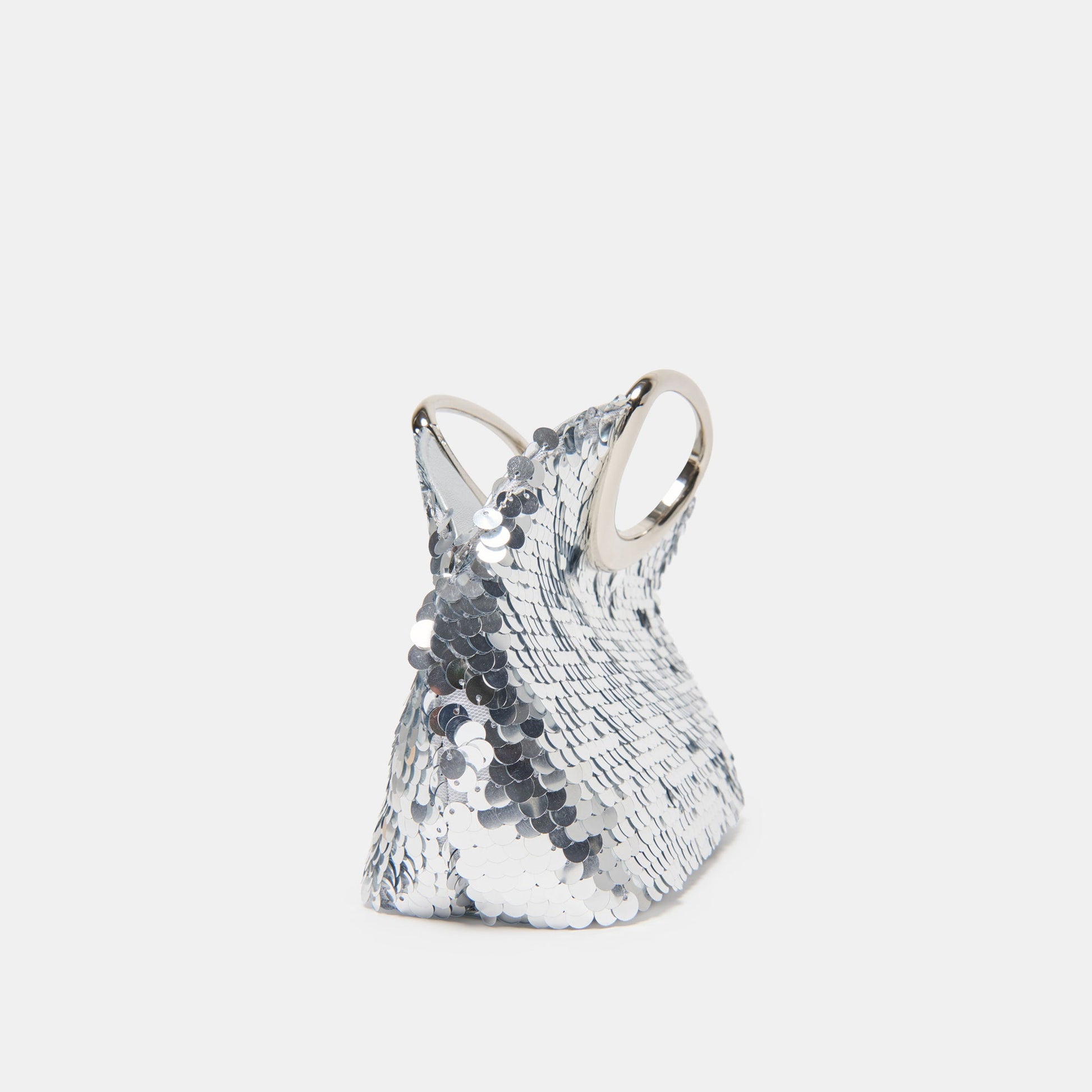 Alina Silver Sequin Handbag Dolce Vita