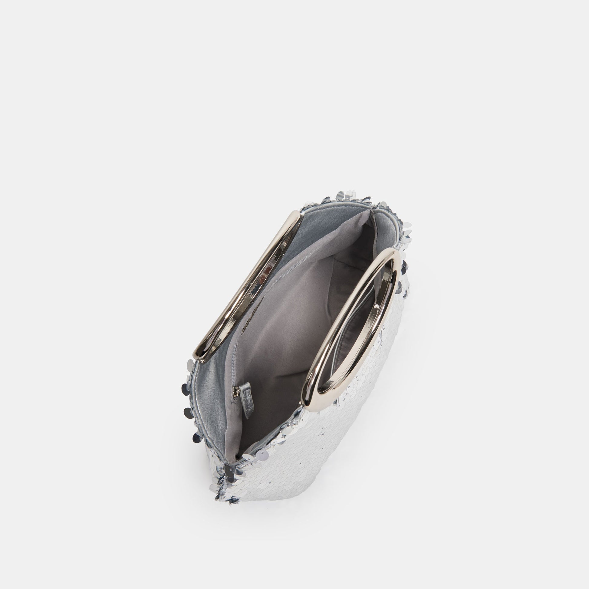 Alina Silver Sequin Handbag Dolce Vita