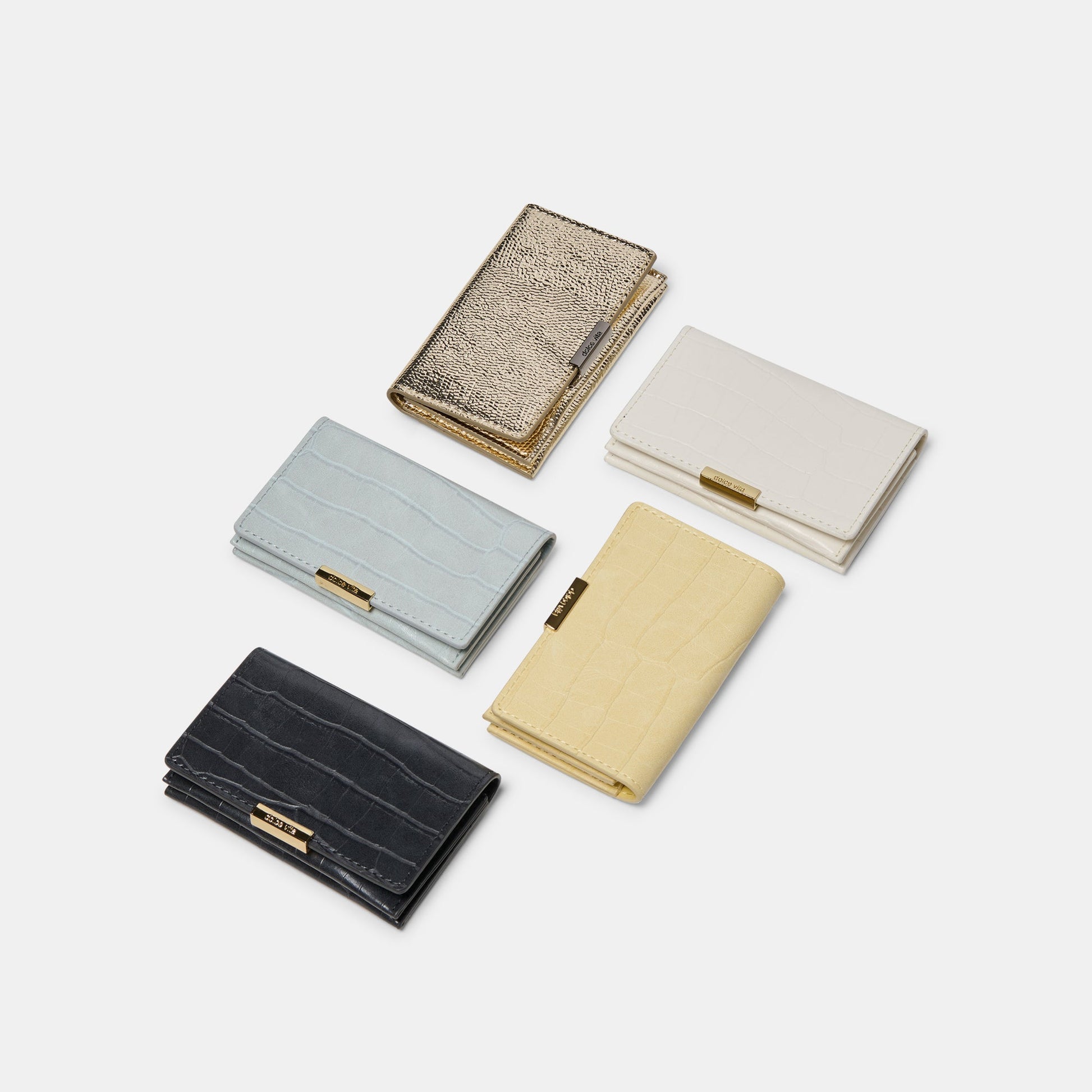Mini-Me Gold Stella Wallet Dolce Vita