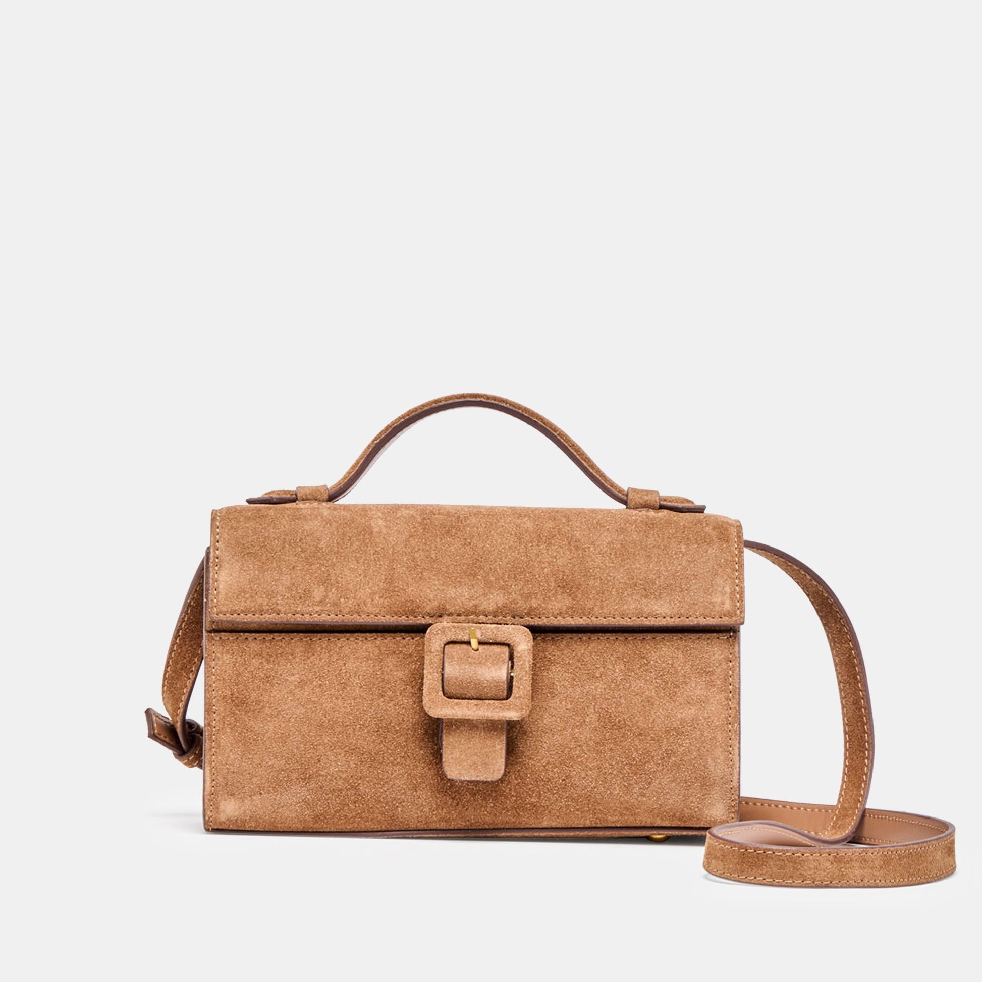 Chris Camel Suede Crossbody Dolce Vita