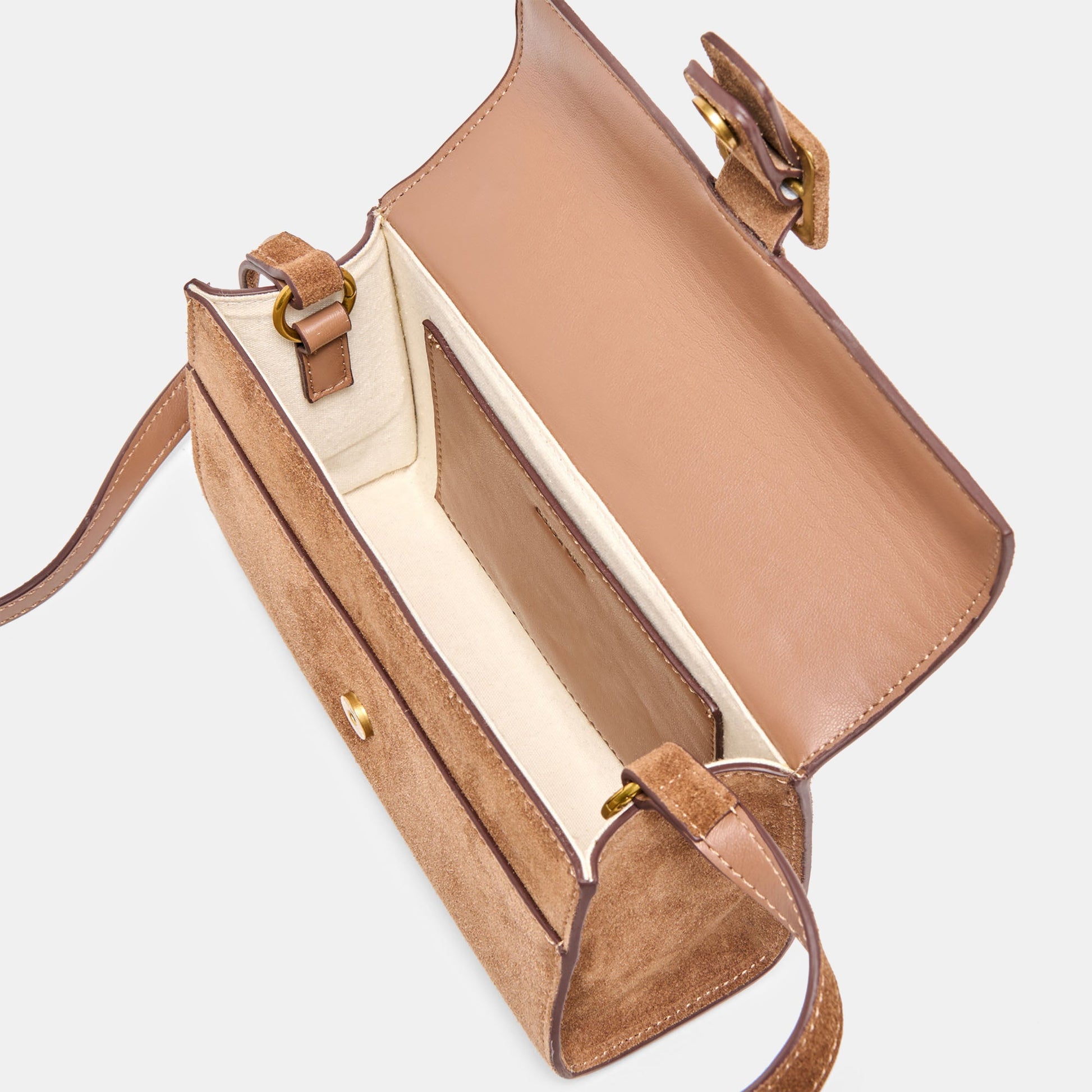 Chris Camel Suede Crossbody Dolce Vita