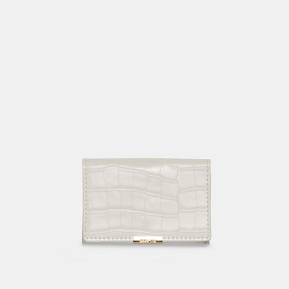 Mini-Me White Croco Stella Wallet Dolce Vita