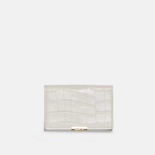 Mini-Me White Croco Stella Wallet Dolce Vita