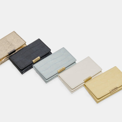 Mini-Me White Croco Stella Wallet Dolce Vita