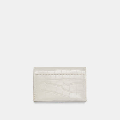 Mini-Me White Croco Stella Wallet Dolce Vita