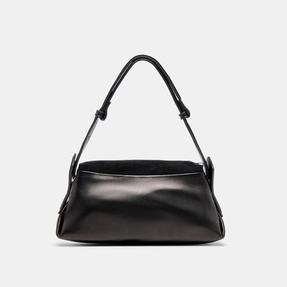 Devyn Black Leather Shoulder Bag Dolce Vita