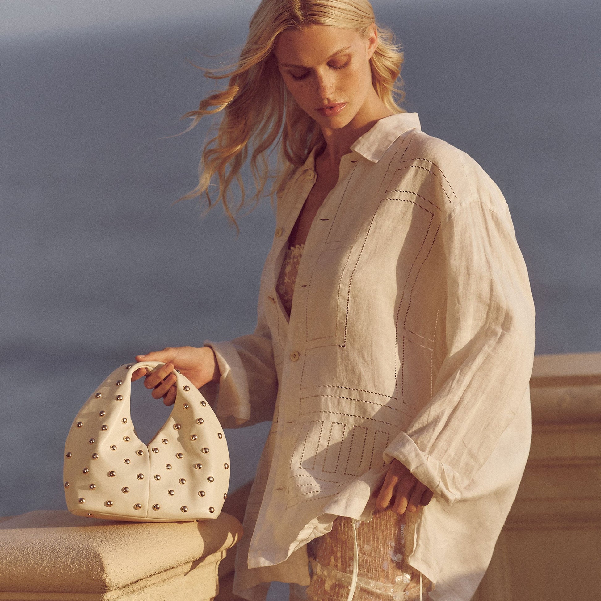 Dahlia Cream Stella Handbag Dolce Vita