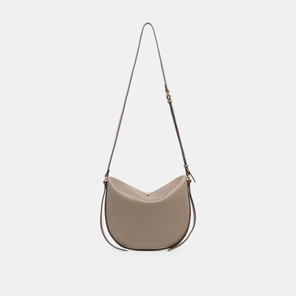 Burano Grey Leather Crossbody Dolce Vita