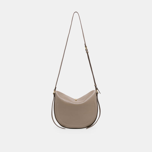 Burano Grey Leather Crossbody Dolce Vita