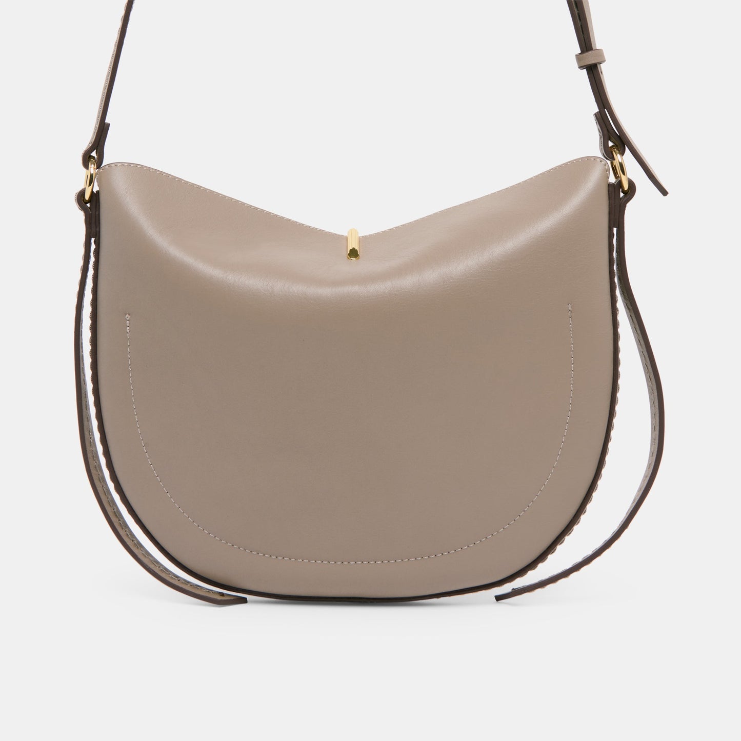 Burano Grey Leather Crossbody Dolce Vita